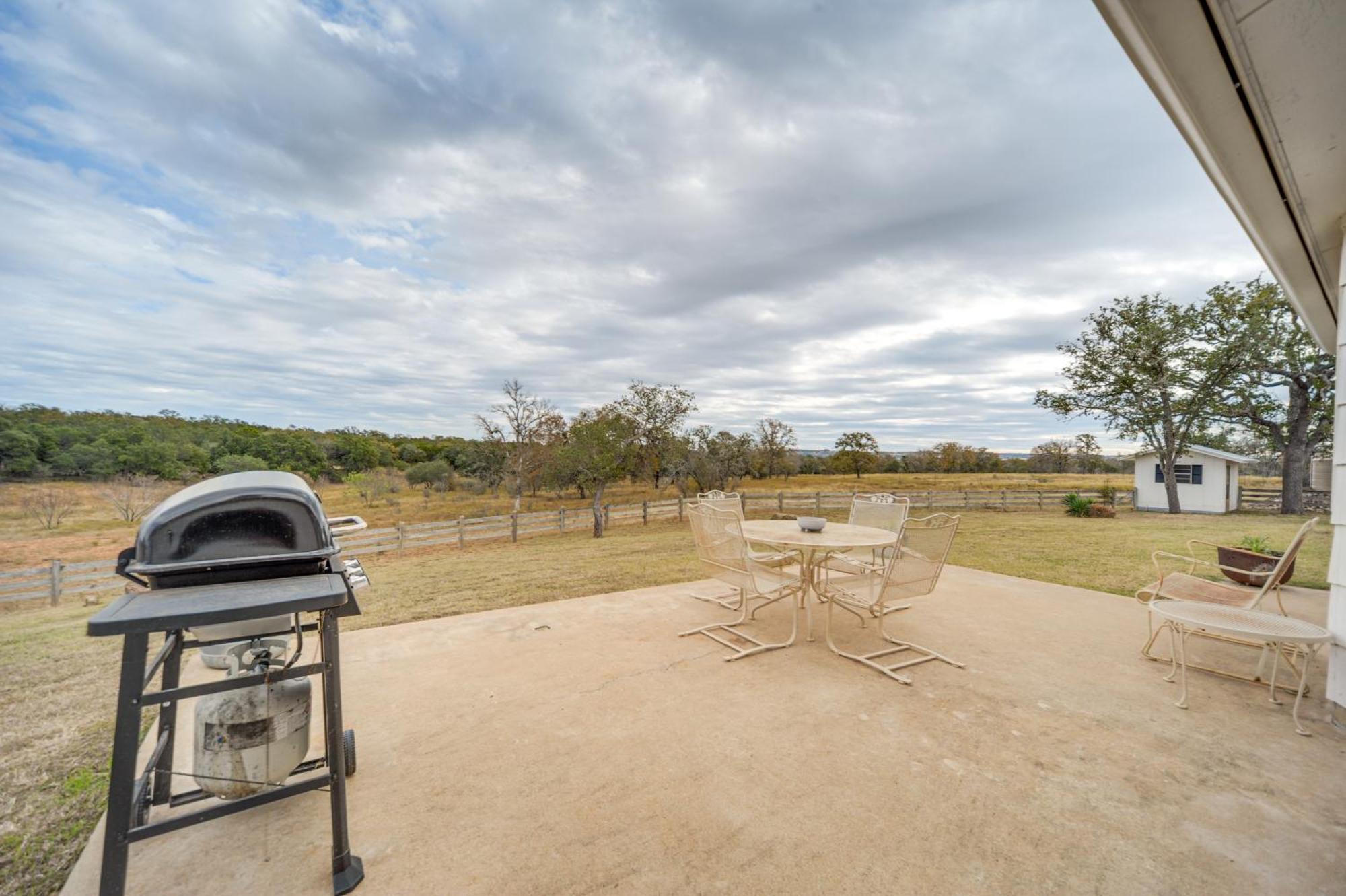 הוילה פרדריקסברג Historic Hoffmann Ranch Haus Near Wineries! מראה חיצוני תמונה